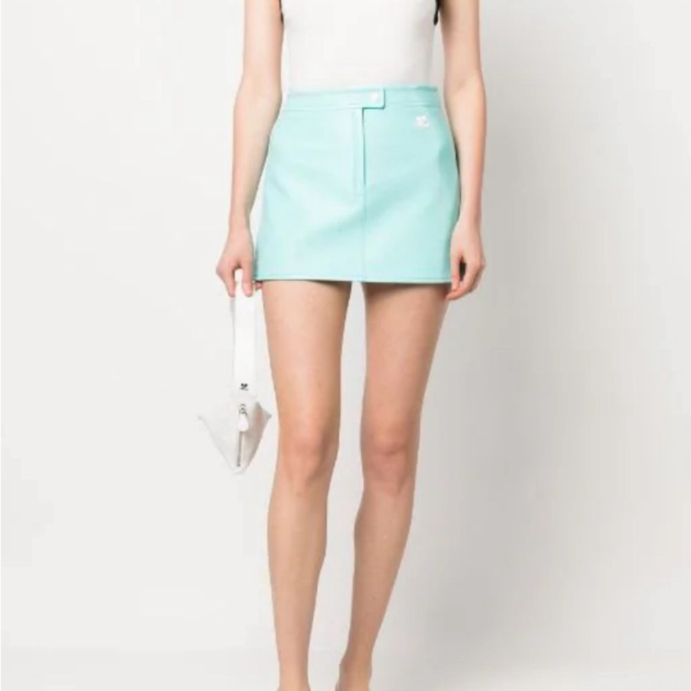 Courreges
Gonna Reedition mini vinyl skirt - Picture 5 of 13